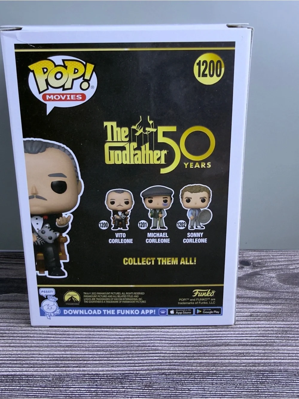 Funko Pop Godfather Lot Vito Michael Sonny Corleone 50th 3